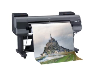 Canon-iPF8400-Inkjet-Printer | The Document Group | The Document Group Printing castle onto oversize sheet