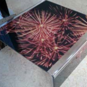 oversize printing of fireworks
