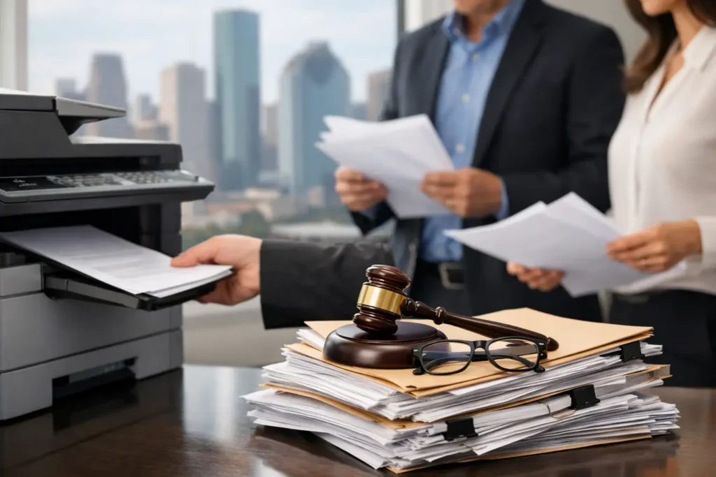 Litigation copying services houston for tight deadlines