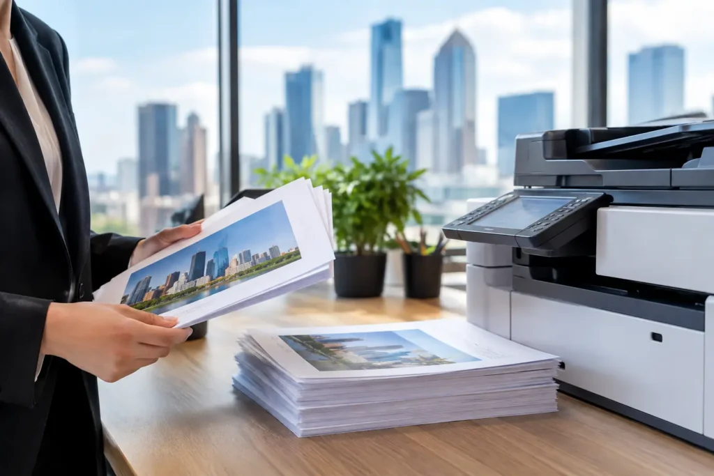 Houston business document printing that delivers