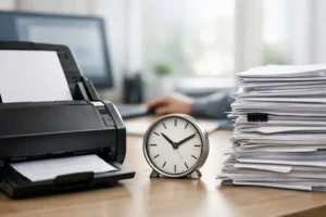 How Long Does Scanning Take for Business Files | The Document Group | The Document Group How long does scanning take for business files?