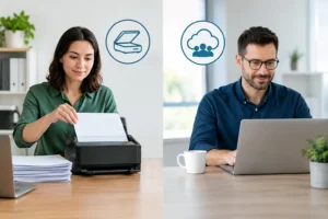 Scanning Versus Outsourcing Which Fits Your Team | The Document Group | The Document Group Scanning versus outsourcing: which fits your team?