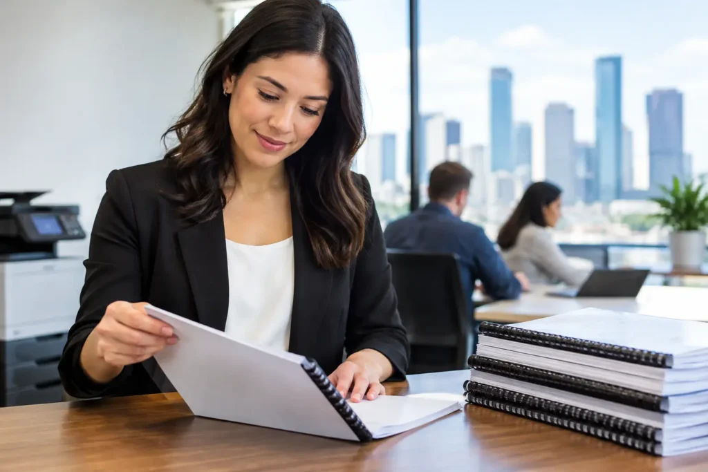 Binding services houston teams can count on