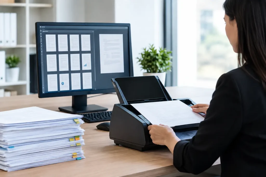 Bulk scanning workflows that keep projects moving