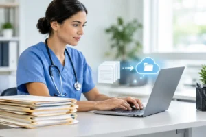 How to Digitize Patient Charts Without Disruption | The Document Group | The Document Group How to digitize patient charts without disruption