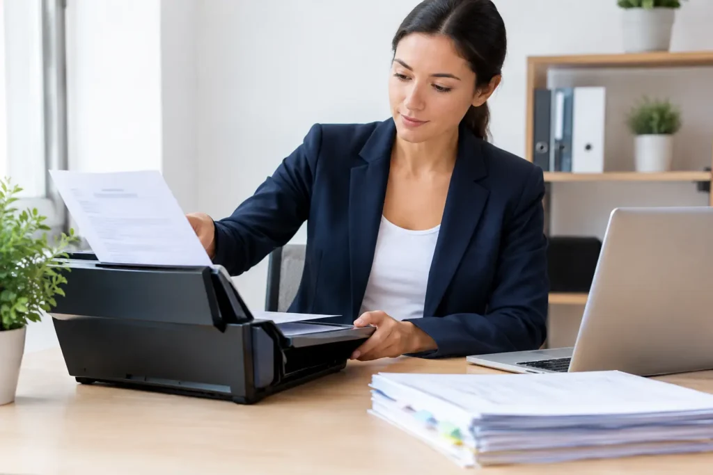 How to index scanned invoices without lost time